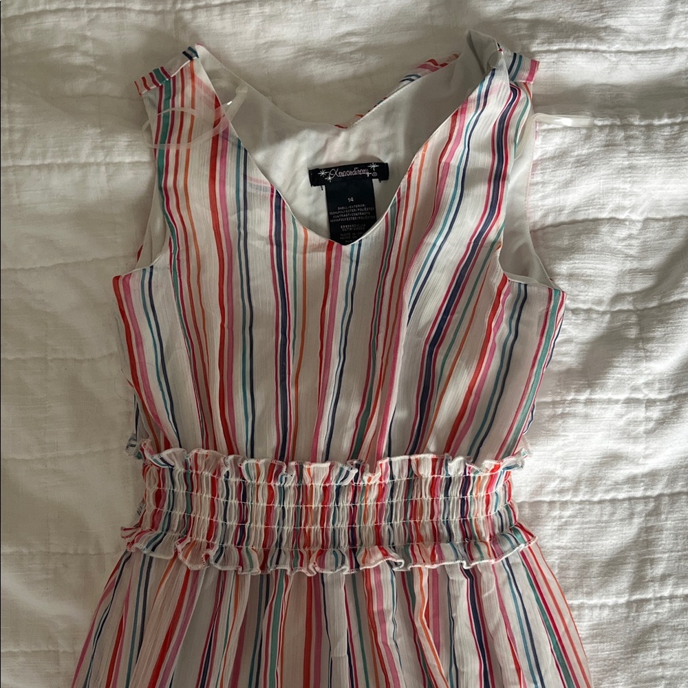 Xtraordinary Multicolor Striped Maxi Dress